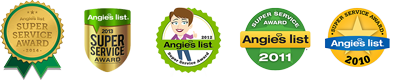 Columbia Electric Service Angie's List Super Service Award: 2010, 2011, 2012, 2013, 2014, 2015